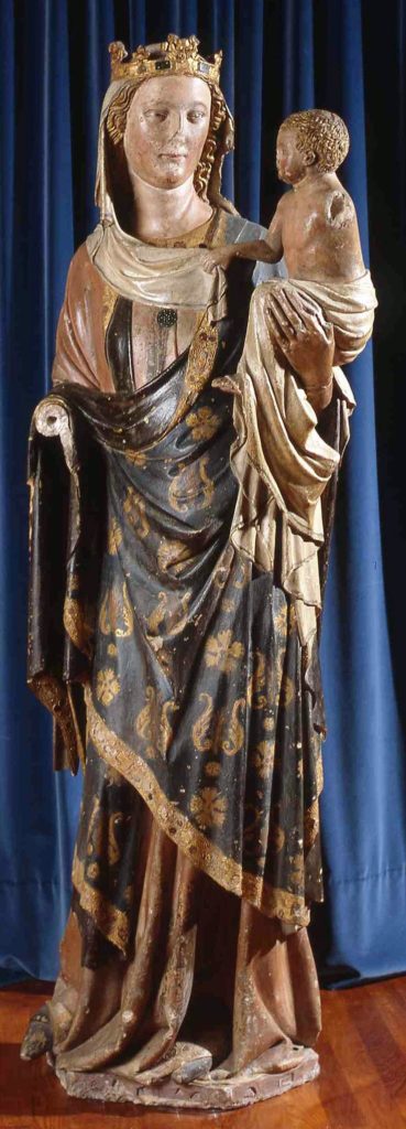 Vierge à l'enfant, Anonyme, vers 1320