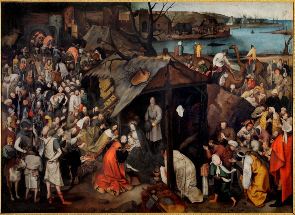 L'adoration des Mages, Pieter II Brueghel dit le Jeune, vers 1620